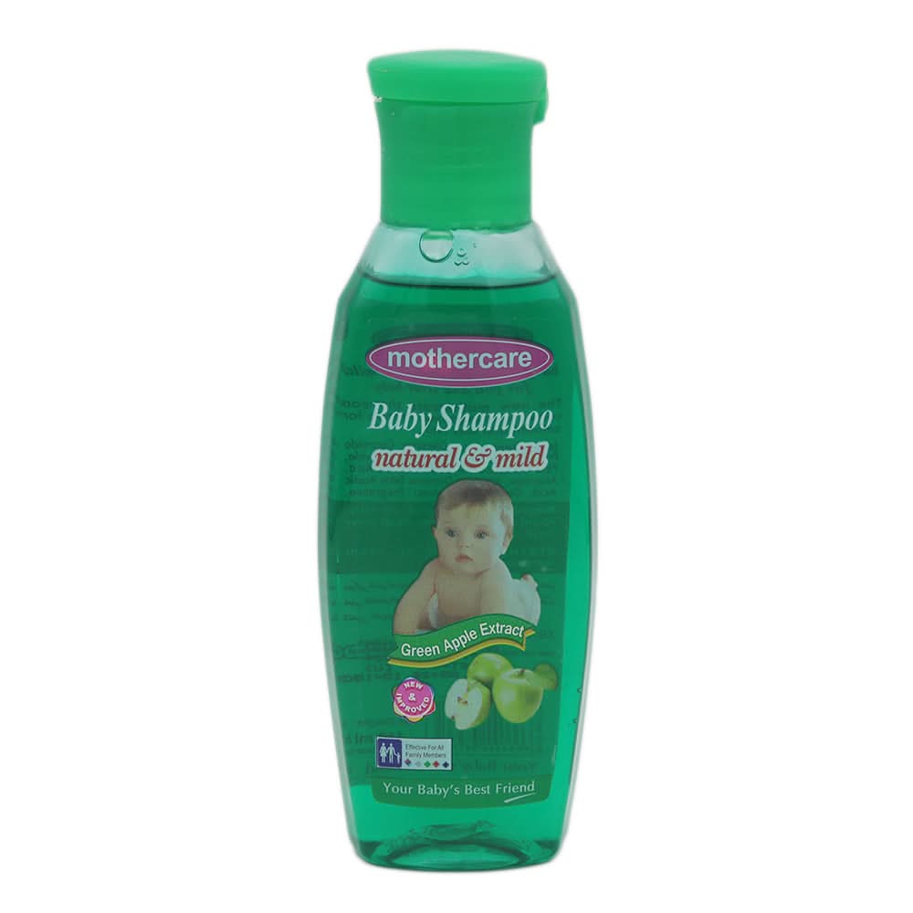 Mother Care Baby Shampoo - Apple (R) 110ml - Green Apple Extract, Beauty & Personal Care, Shampoo & Conditioner, Mother Care, Chase Value