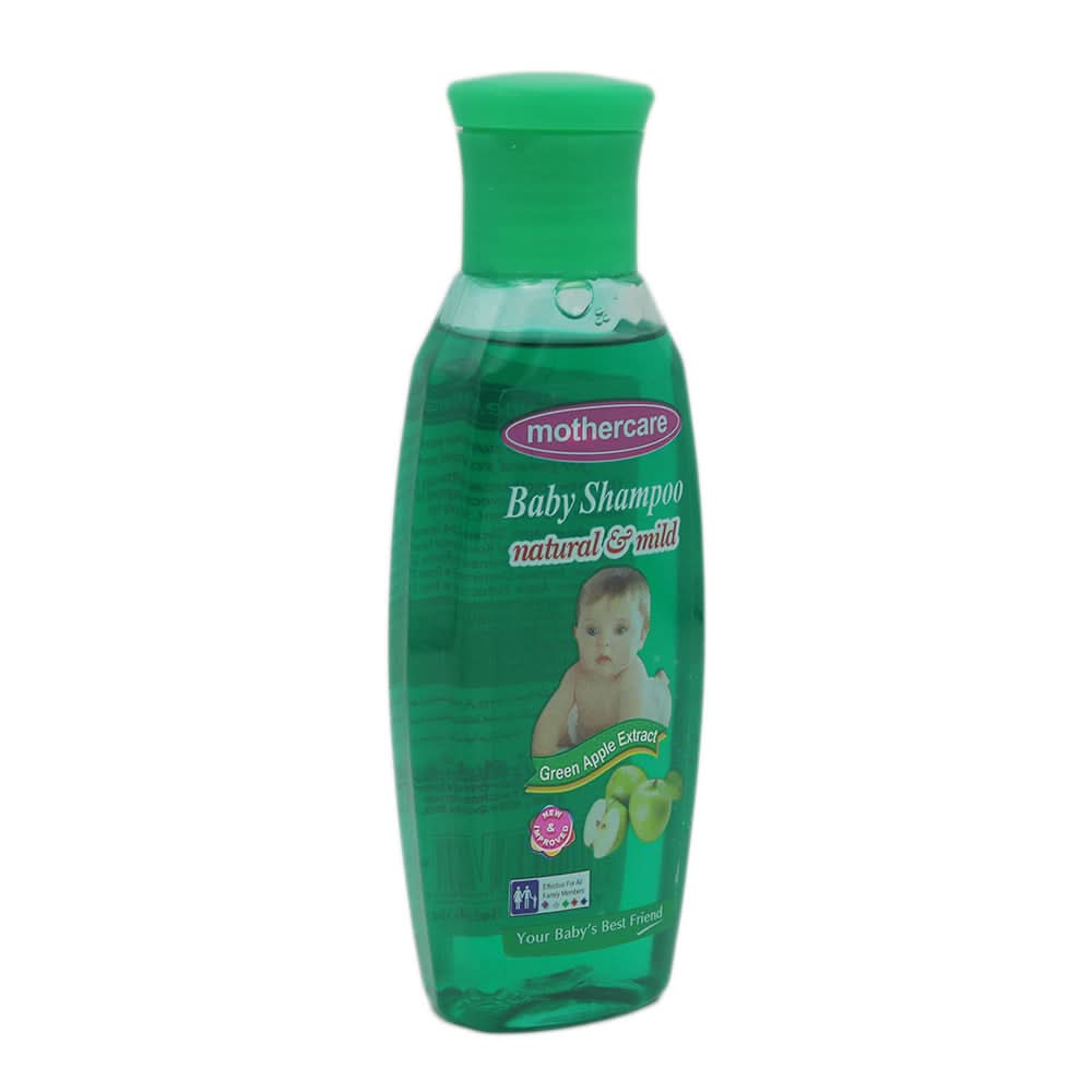 Mother Care Baby Shampoo - Apple (R) 110ml - Green Apple Extract, Beauty & Personal Care, Shampoo & Conditioner, Mother Care, Chase Value