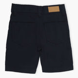 Boys Cotton Short - Navy Blue, Boys Pants, Chase Value, Chase Value