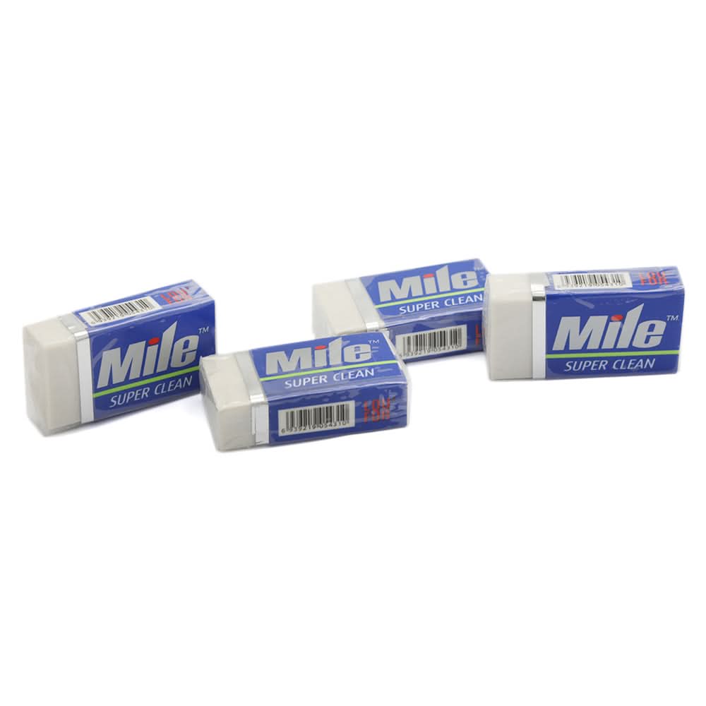 Eraser - White, Pencil Boxes & Stationery Sets, Chase Value, Chase Value