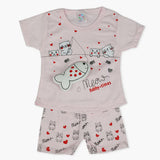Newborn Girls Half Sleeves Suit - Light Pink, Newborn Girls Sets & Suits, Chase Value, Chase Value