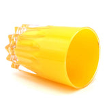 Acrylic Glass Diamond Base - Yellow, Home & Lifestyle, Glassware & Drinkware, Chase Value, Chase Value