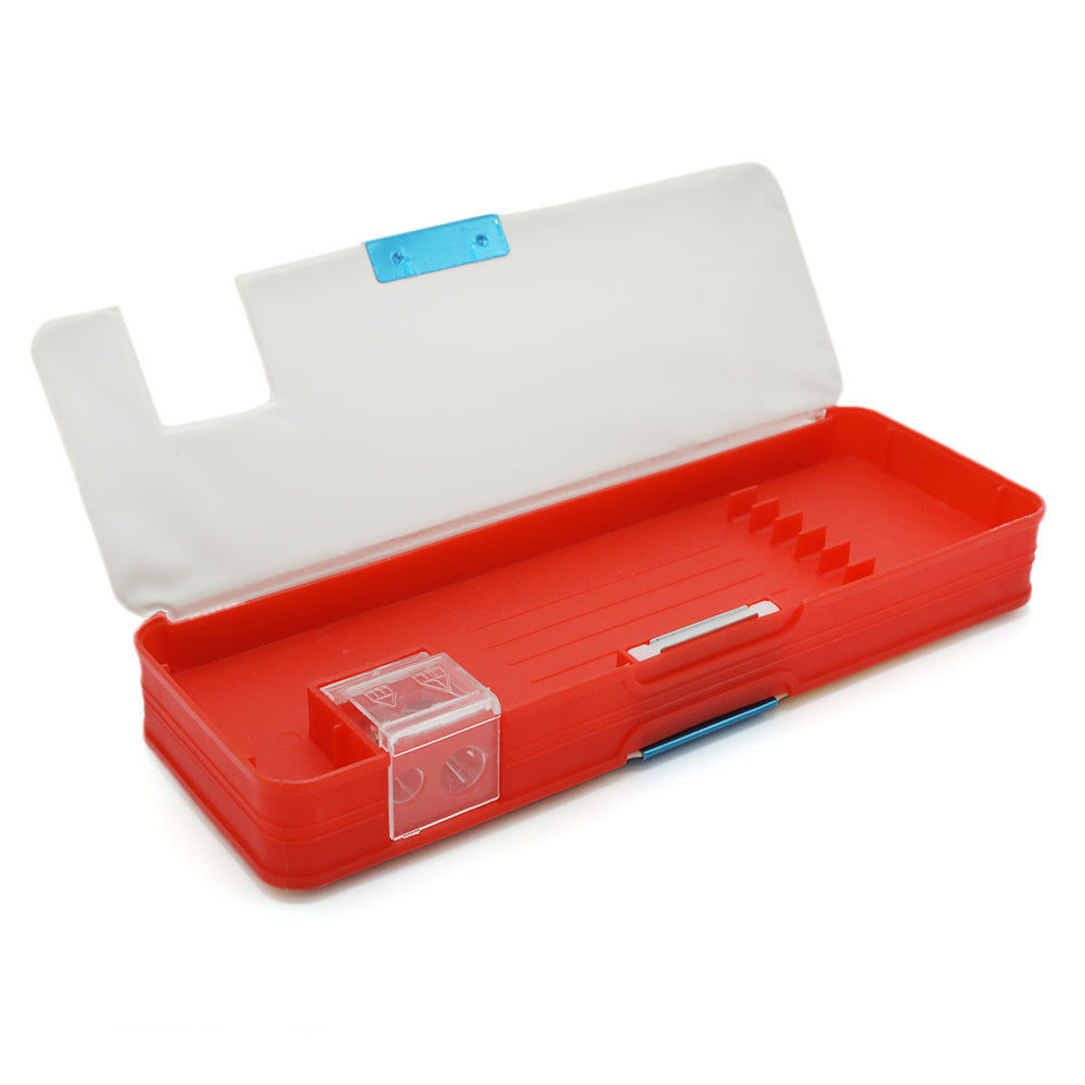 Pencil Box - Red, Pencil Boxes & Stationery Sets, Chase Value, Chase Value