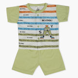 Newborn Boys Half Sleeves Suit - Light Green, Newborn Boys Sets & Suits, Chase Value, Chase Value