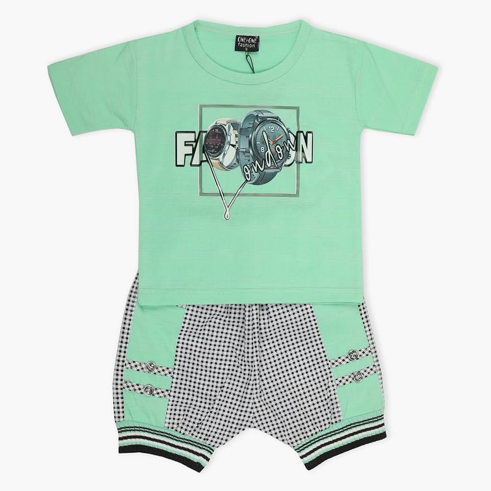 Boys Short Suit - Cyan, Boys Sets & Suits, Chase Value, Chase Value