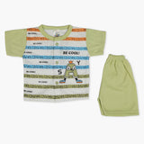 Newborn Boys Half Sleeves Suit - Light Green, Newborn Boys Sets & Suits, Chase Value, Chase Value