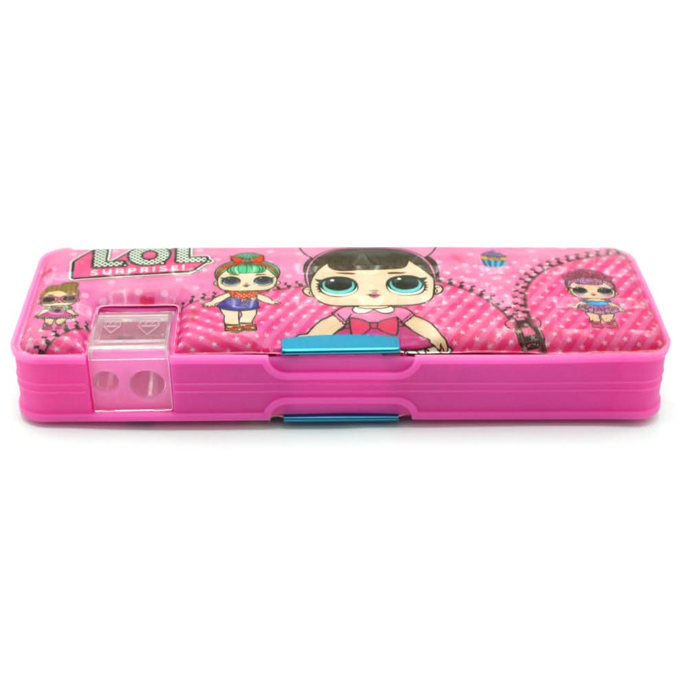 Pencil Box - Dark Pink, Pencil Boxes & Stationery Sets, Chase Value, Chase Value
