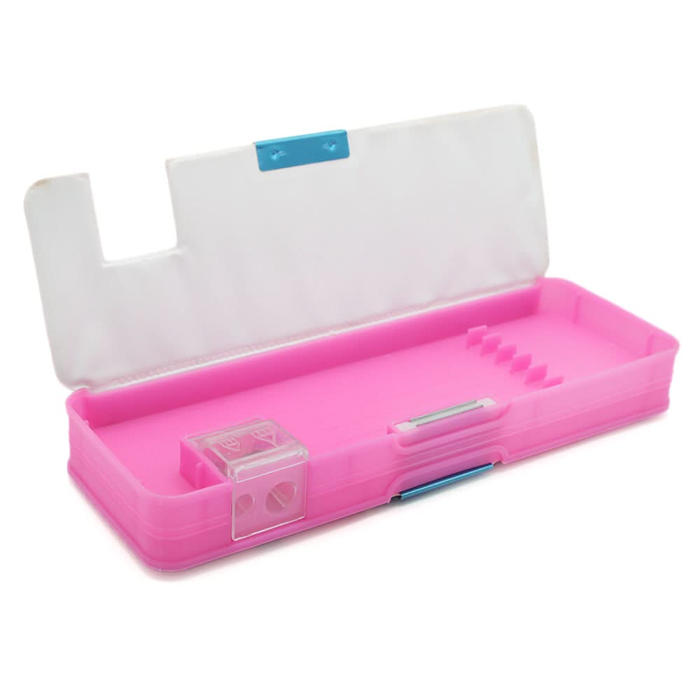 Pencil Box - Dark Pink, Pencil Boxes & Stationery Sets, Chase Value, Chase Value