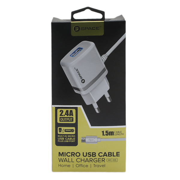 Wall Charger WC-105, Home & Lifestyle, Mobile Charger, Chase Value, Chase Value