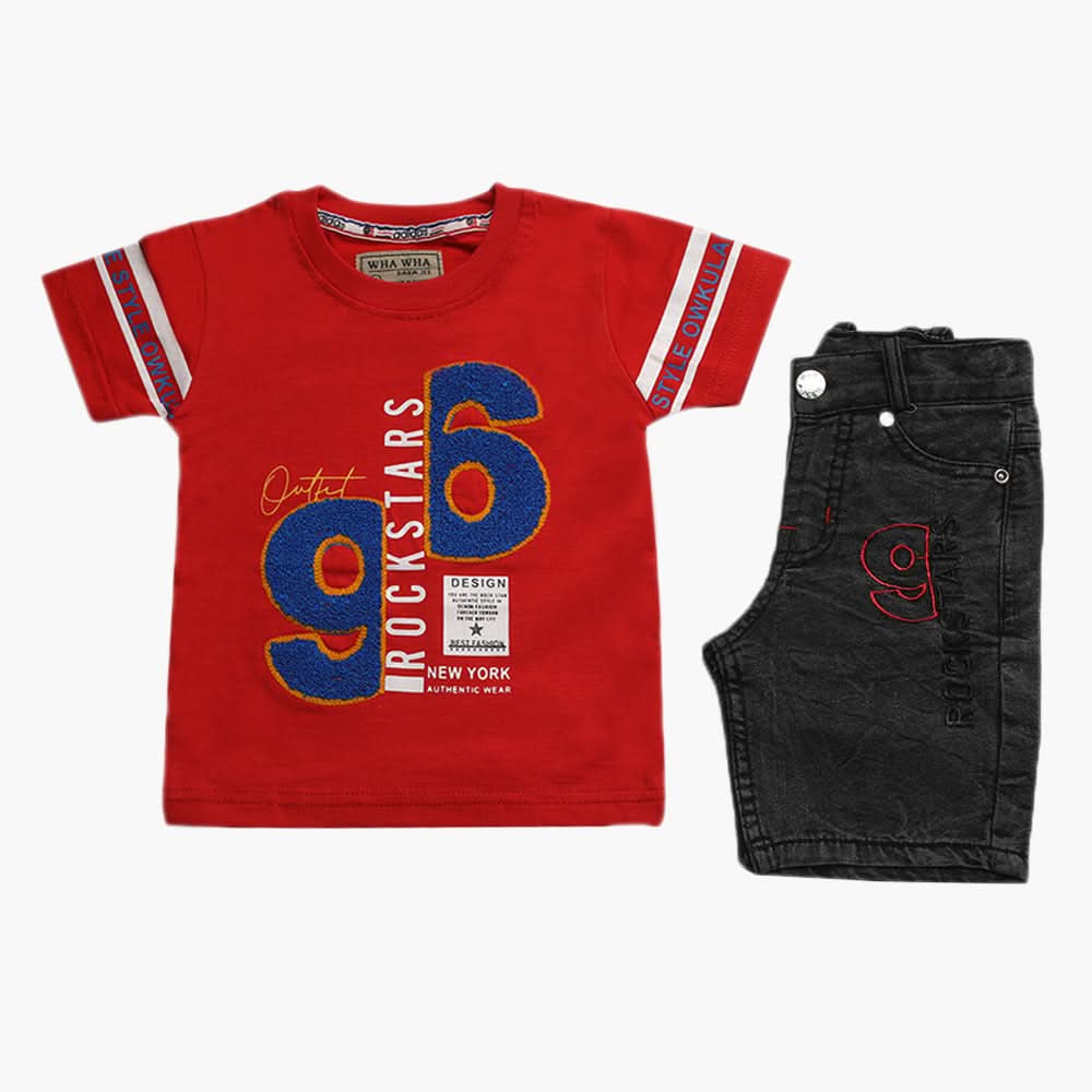 Boys Suit - Red, Boys Sets & Suits, Chase Value, Chase Value