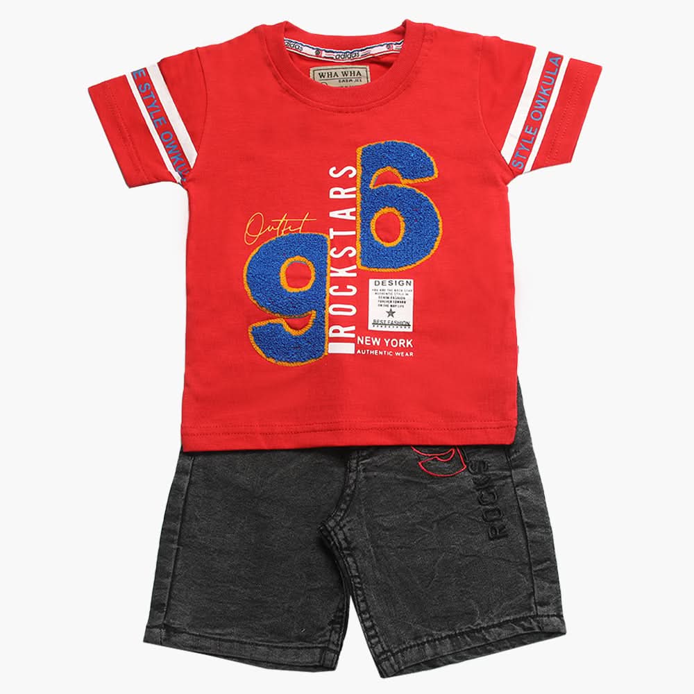 Boys Suit - Red, Boys Sets & Suits, Chase Value, Chase Value