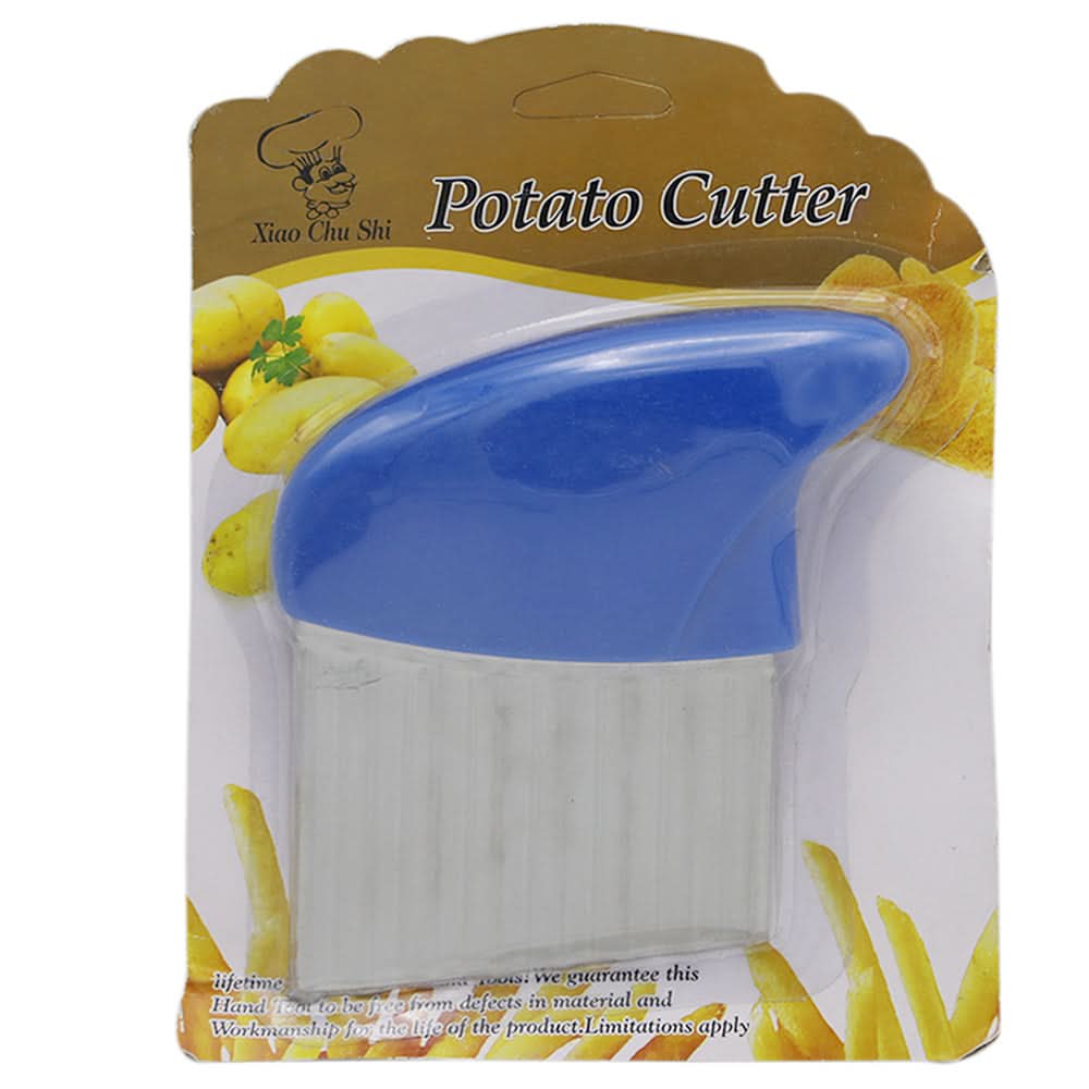 Chips Cutter (A-68) - Blue, Home & Lifestyle, Kitchen Tools And Accessories, Chase Value, Chase Value