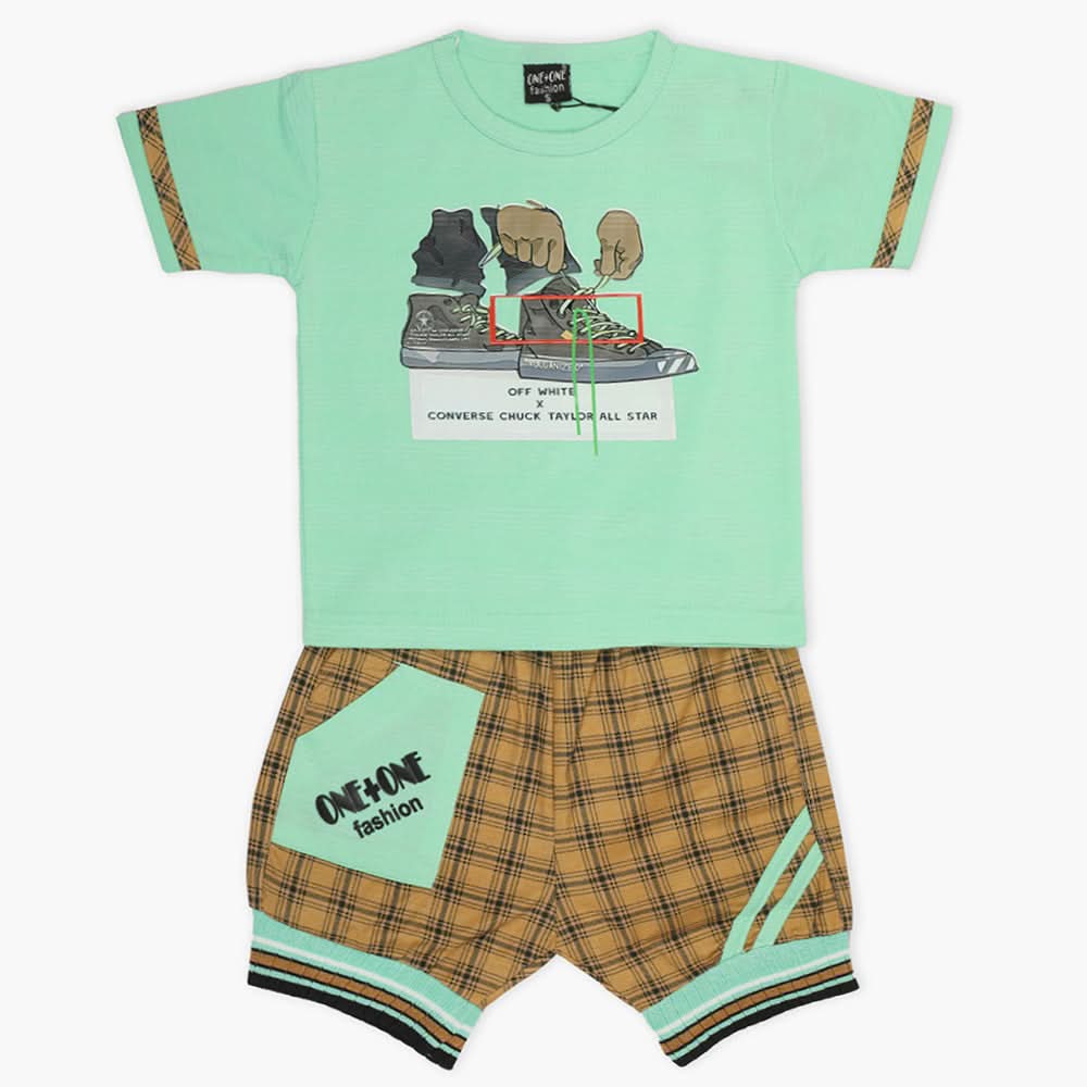Boys Short Suit - Cyan, Boys Sets & Suits, Chase Value, Chase Value