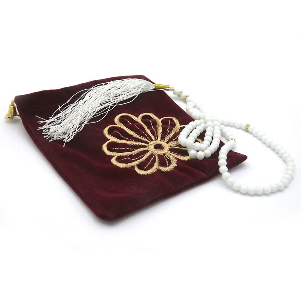 Tasbeeh With Pouch - Maroon, Home & Lifestyle, Accessories, Chase Value, Chase Value