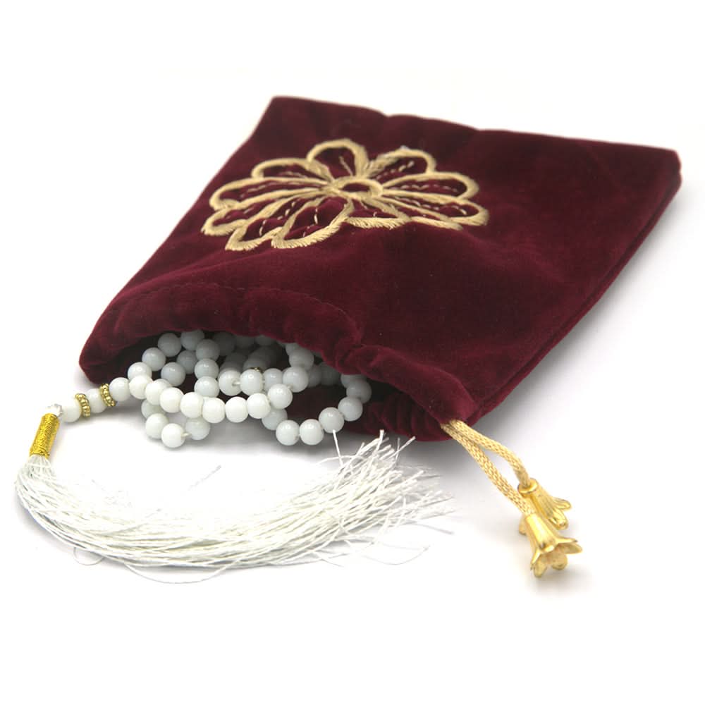 Tasbeeh With Pouch - Maroon, Home & Lifestyle, Accessories, Chase Value, Chase Value