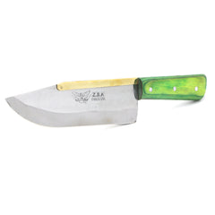 Meat Steel Knife - Green, Home & Lifestyle, Kitchen Tools And Accessories, Chase Value, Chase Value