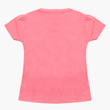 Girls Half Sleeves T-Shirt - Light Pink, Girls T-Shirts, Chase Value, Chase Value