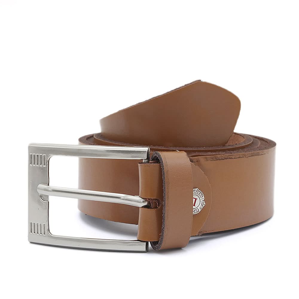 Men's Leather Belt LM Camel - Camel, Men, Belt, Chase Value, Chase Value