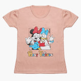 Girls Half Sleeves T-Shirt - T-Pink, Girls T-Shirts, Chase Value, Chase Value