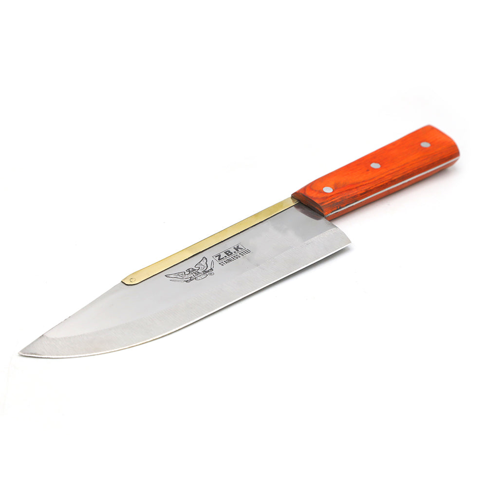 Meat Steel Knife - Brown, Home & Lifestyle, Kitchen Tools And Accessories, Chase Value, Chase Value
