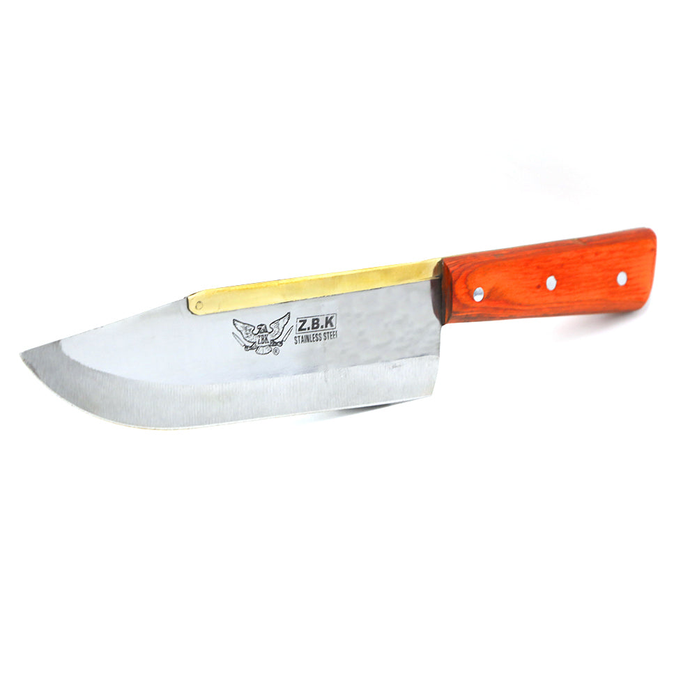 Meat Steel Knife - Brown, Home & Lifestyle, Kitchen Tools And Accessories, Chase Value, Chase Value