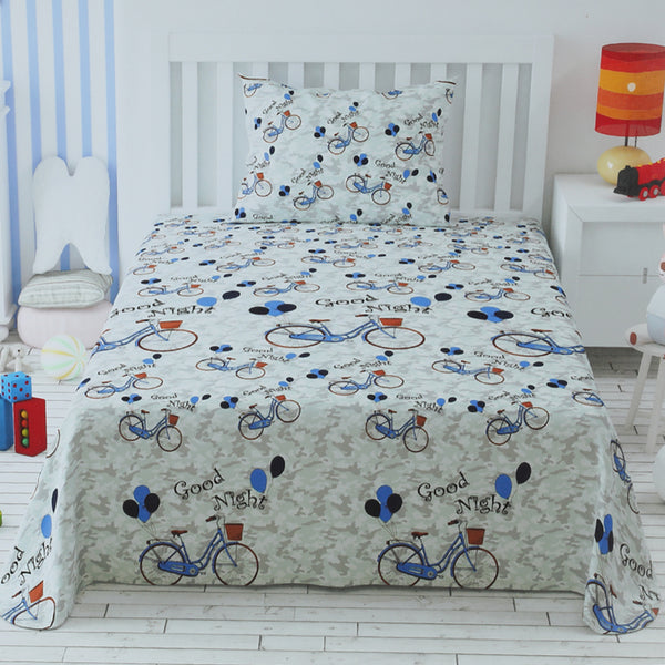 Kids Single Bed Sheet - A4, Single Size Bed Sheet, Chase Value, Chase Value