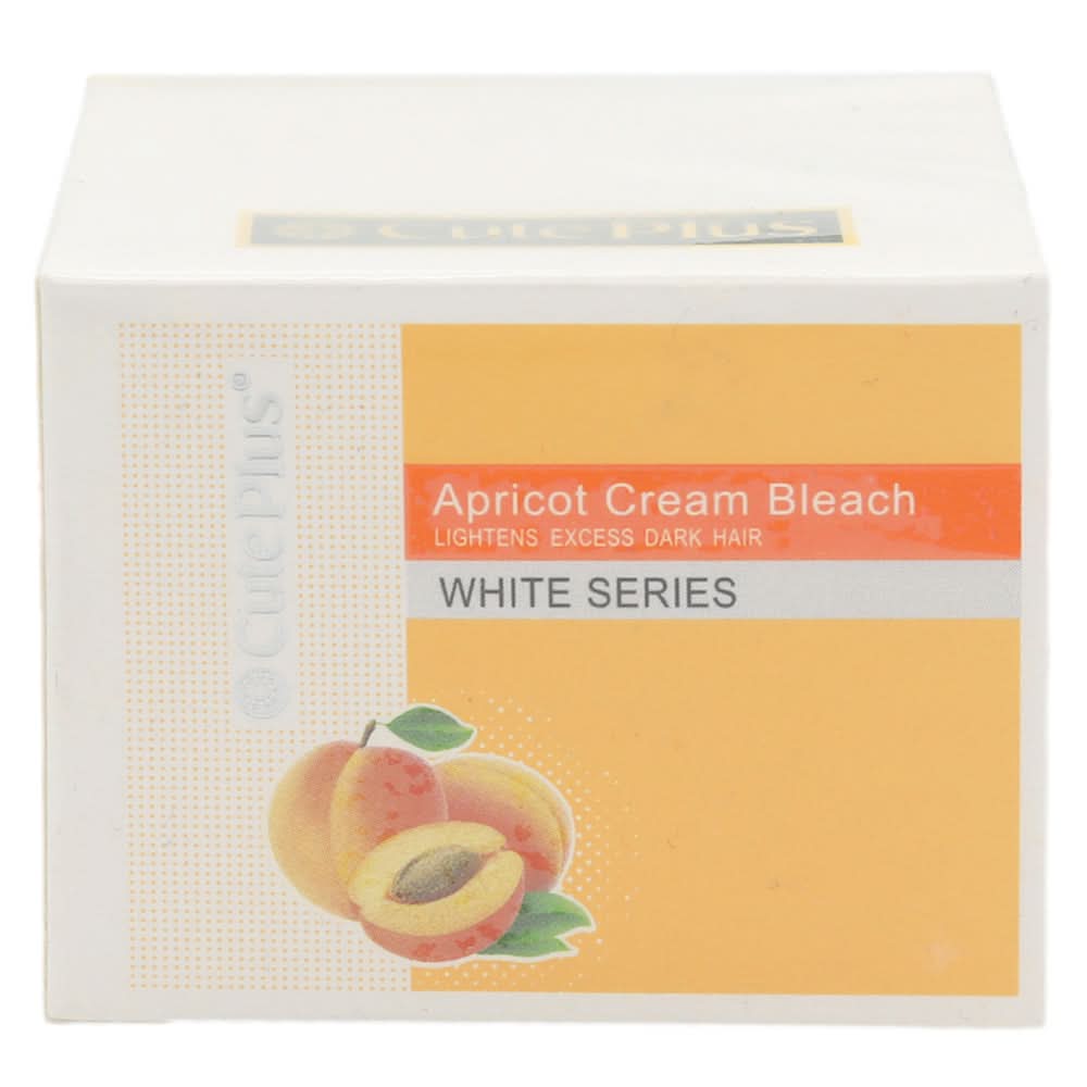 Cute Plus White Series Apricot Cream Bleach 28g, Beauty & Personal Care, Bleach Creams, Chase Value, Chase Value