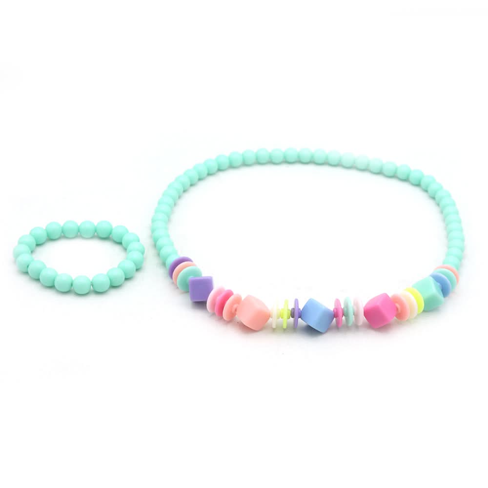 Girl Mala - Sea Green, Kids, Necklace And Chains, Chase Value, Chase Value