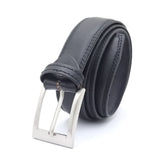 Men's Leather Belt- Black, Men, Belt, Chase Value, Chase Value