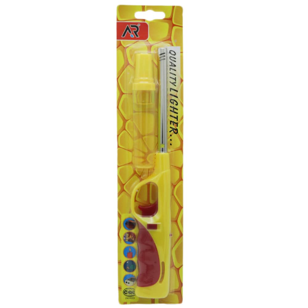 Gas Lighter 302/93AA - Yellow, Home & Lifestyle, Kitchen Tools And Accessories, Chase Value, Chase Value