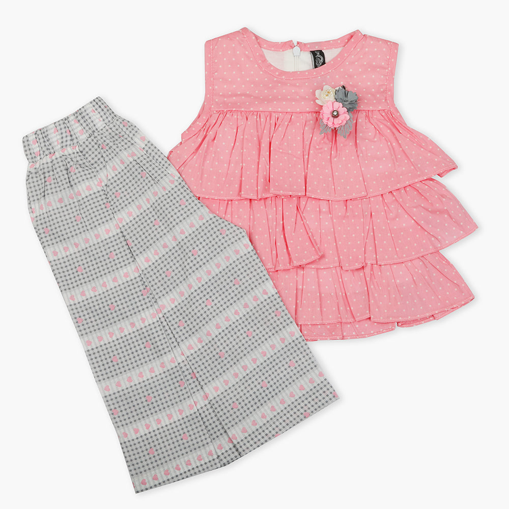 Girls Suit - Pink, Girls Shalwar Kameez, Chase Value, Chase Value