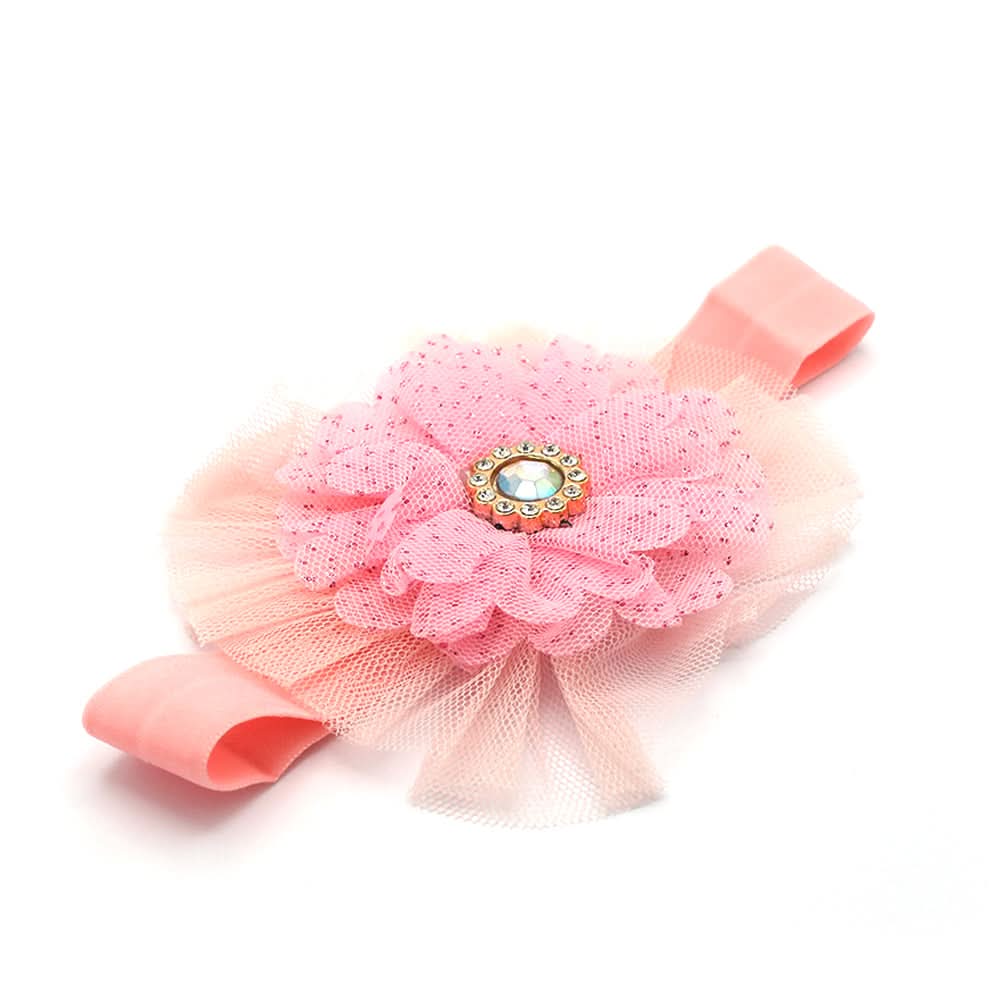 Girls Matha Patti - Light Pink, Girls Hair Accessories, Chase Value, Chase Value