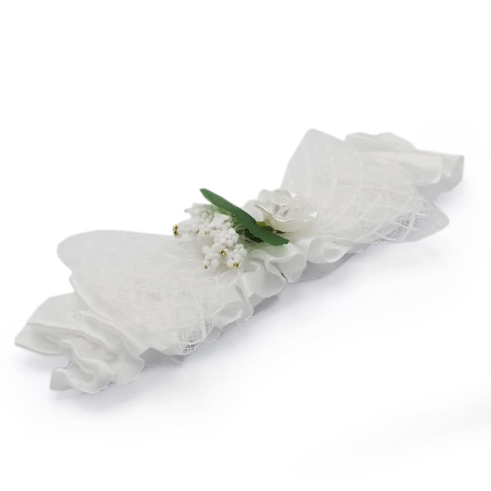 Girls Matha Patti - White, Girls Hair Accessories, Chase Value, Chase Value