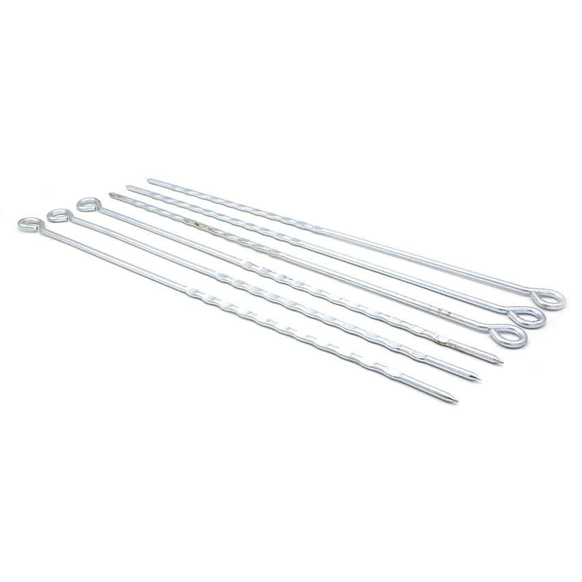 BBQ Heavy Skewers 6Pcs, Home & Lifestyle, Bbq And Grilling, Chase Value, Chase Value