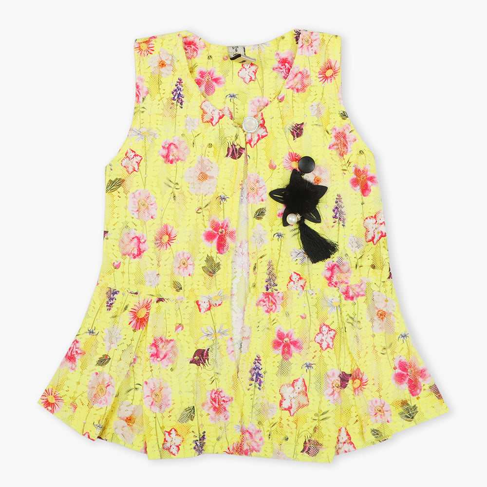 Girls Pant Suit - Yellow, Girls Suits, Chase Value, Chase Value