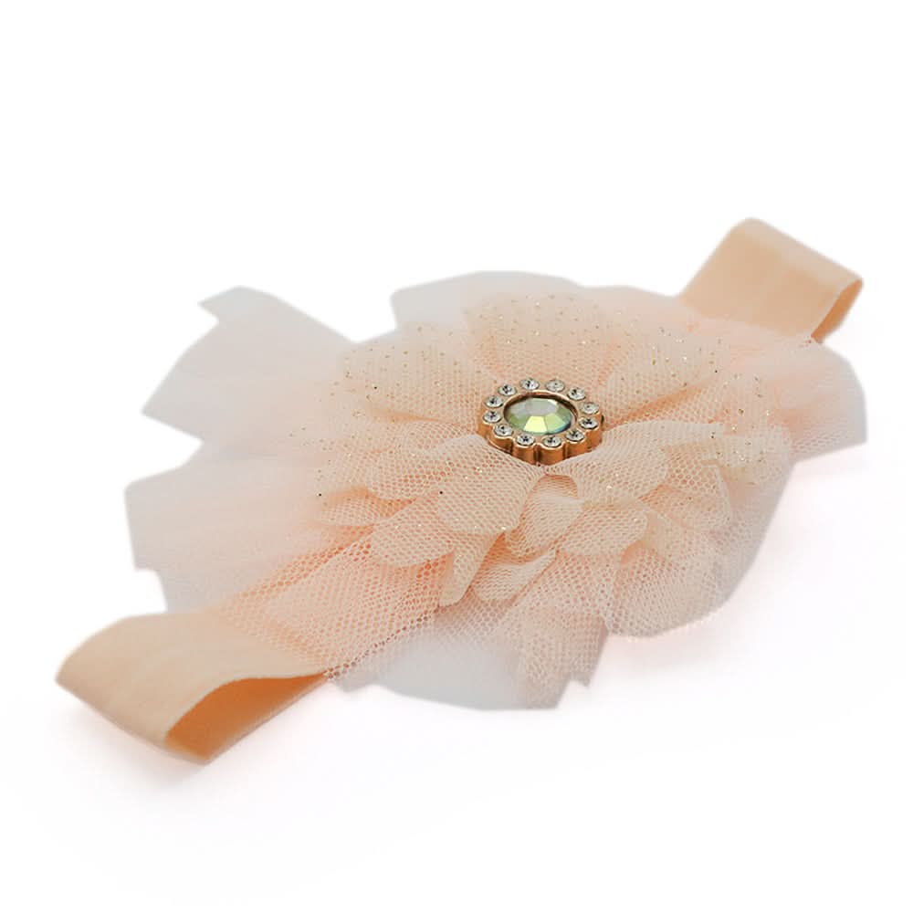 Girls Matha Patti - Peach, Girls Hair Accessories, Chase Value, Chase Value