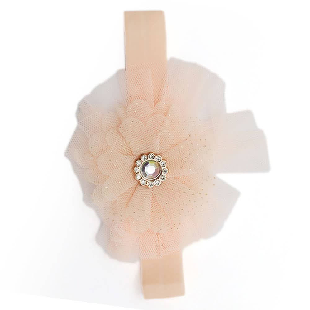 Girls Matha Patti - Peach, Girls Hair Accessories, Chase Value, Chase Value