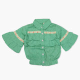 Girls Pant Suit - Green, Girls Suits, Chase Value, Chase Value