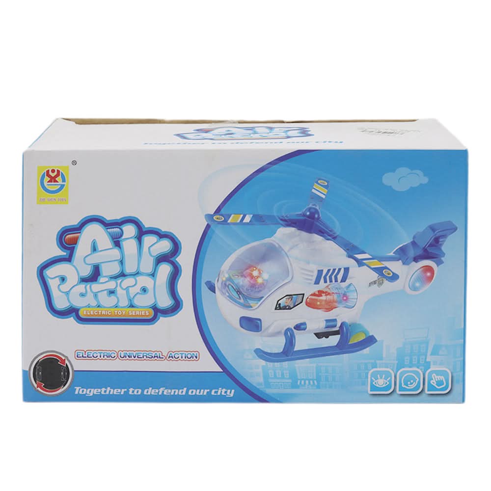 Halicopter With Light And Music 2292 - Multi, Kids, Non-Remote Control, Chase Value, Chase Value
