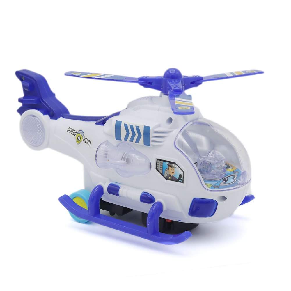 Halicopter With Light And Music 2292 - Multi, Kids, Non-Remote Control, Chase Value, Chase Value