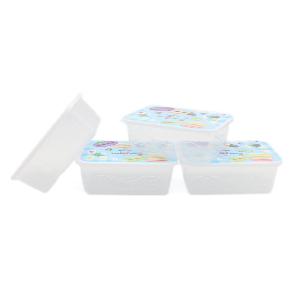 Storage Box 4 Pcs Set - Blue, Home & Lifestyle, Storage Boxes, Chase Value, Chase Value