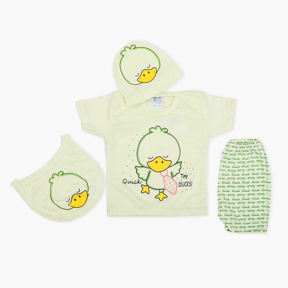 Newborn Boys Half Sleeves Suit - Light Green, Newborn Boys Sets & Suits, Chase Value, Chase Value