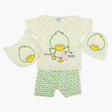 Newborn Boys Half Sleeves Suit - Light Green, Newborn Boys Sets & Suits, Chase Value, Chase Value