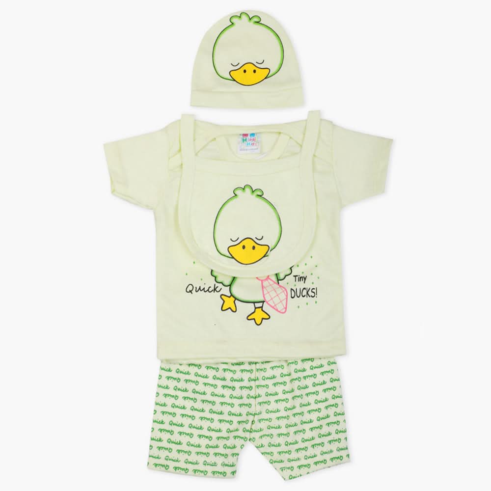 Newborn Boys Half Sleeves Suit - Light Green, Newborn Boys Sets & Suits, Chase Value, Chase Value