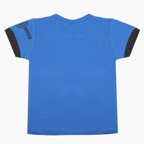 Boys Half Sleeves T-Shirt - Royal Blue, Boys T-Shirts, Chase Value, Chase Value