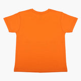 Boys Half Sleeves T-Shirt - Orange, Boys T-Shirts, Chase Value, Chase Value