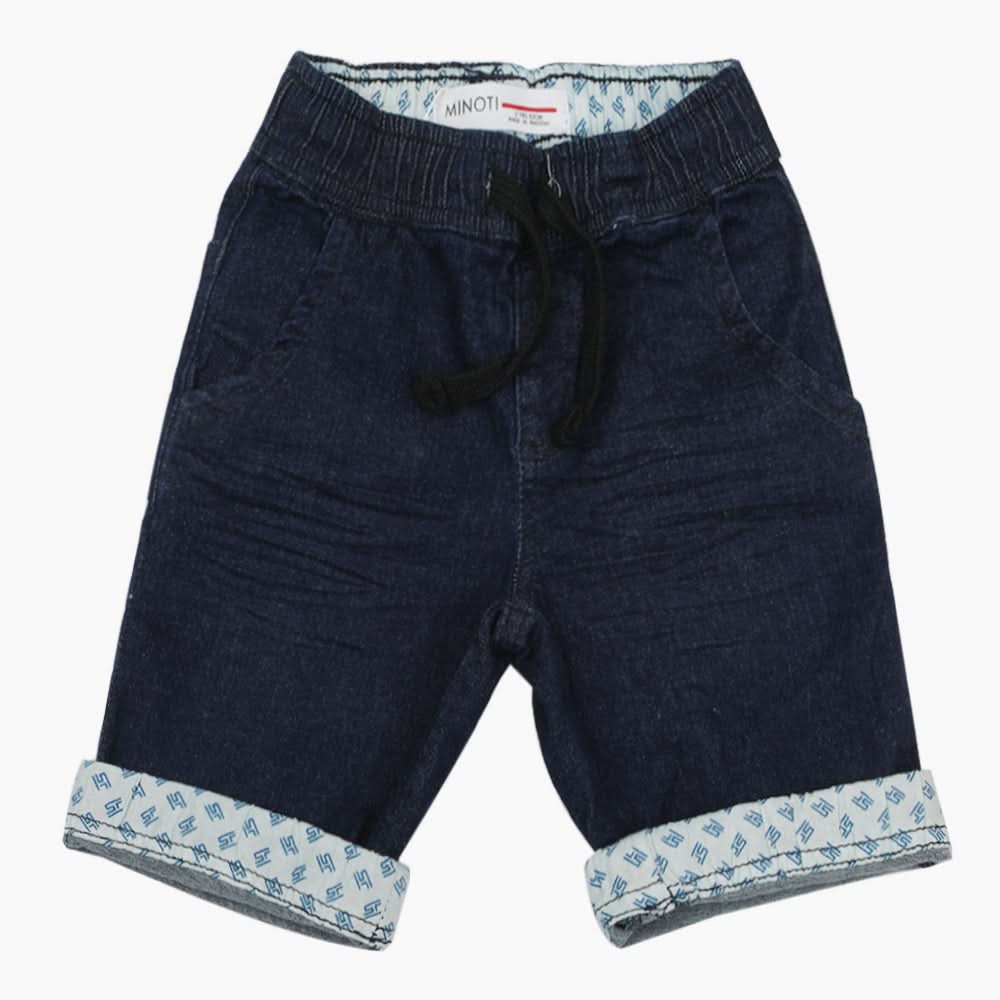 Boys Denim Short - Dark Blue, Boys Shorts, Chase Value, Chase Value