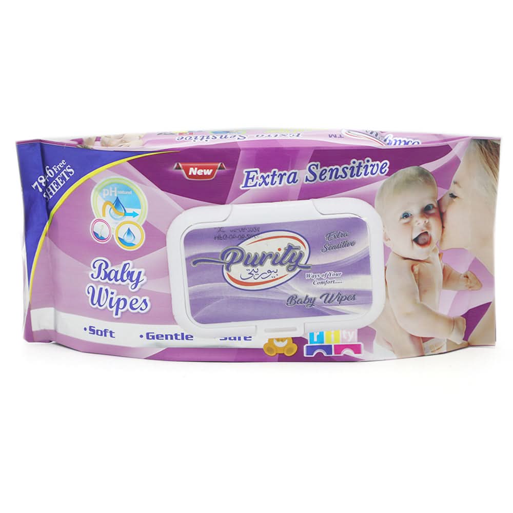 Newborn Purity Sensitive Wipes - Purple, Kids, Diapers & Wipes, Chase Value, Chase Value