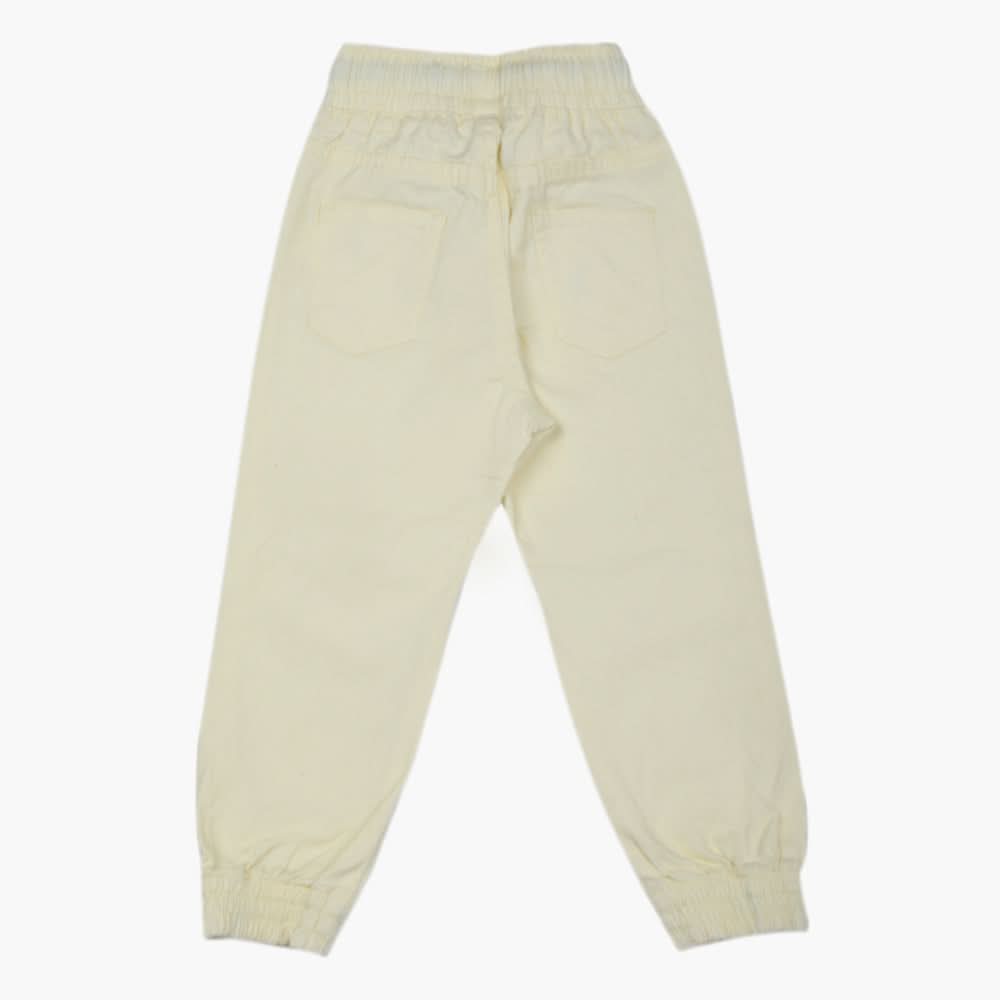 Boys Cotton Jogger Pant - Lemon, Boys Pants, Chase Value, Chase Value