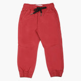 Boys Cotton Jogger Pant - Red, Boys Pants, Chase Value, Chase Value